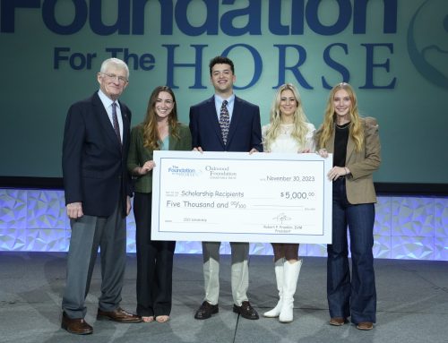 Five Aspiring Horse Doctors Awarded $5,000 Oakwood Foundation Scholarships by The Foundation for the Horse