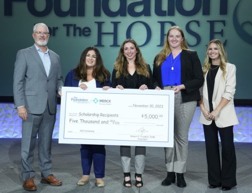 Five Dedicated Equine Veterinary Students Awarded $5,000 Merck Animal Health Scholarships by The Foundation for the Horse