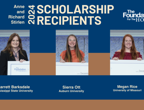 Three Aspiring Horse Doctors Awarded $10,000 Anne and Richard Stirlen Scholarships by The Foundation for the Horse